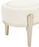 Michael Amini® Camellia Field Caramel Bench-4
