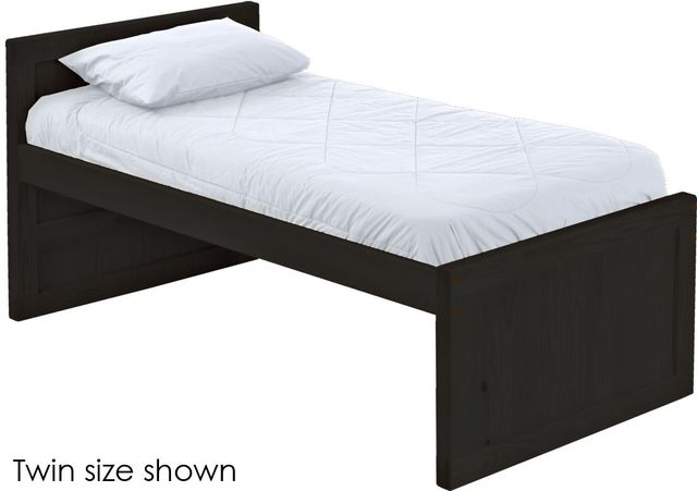 Crate Designs™ Furniture Espresso Twin XL Captain's Youth Bed-0