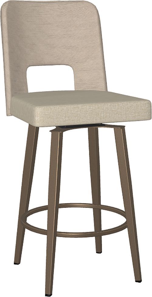 Amisco Customizable Chase Counter Swivel Stool-0