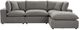 TOV Furniture Cali 4-Piece Slate Modular Sectional-3