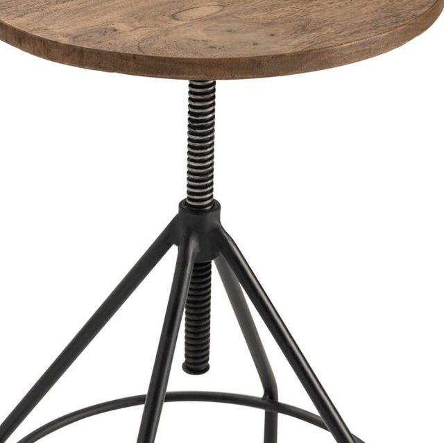 Crestview Collection Bengal Manor Black/Brown Bar Stool-2