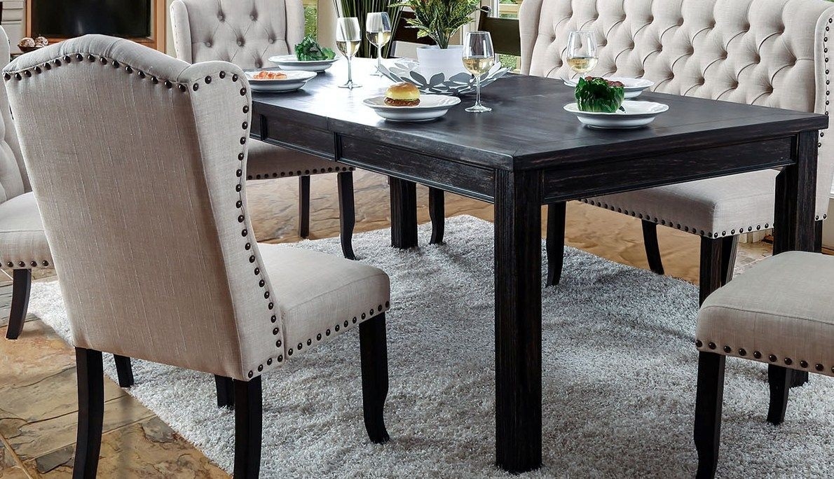 Furniture of America Sania Dining Table - Thumbnail 3