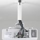 Chief® White Quick-Snap Cable Covers-0