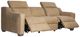 Bernhardt Flynn Bernhardt Living Brown 94" Leather Power Reclining Sofa with Power Headrest-1