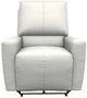 La-Z-Boy® Kells Snow Power Wall Recliner with Headrest and Lumbar-1