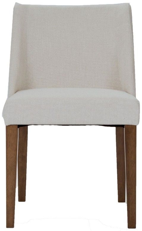 Liberty Furniture Space Savers Nido Light Tan/Satin Walnut Side Chair-2