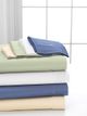 DreamFit® DreamComfort™ Long Staple Cotton Blue Split Head California King Sheet Set-1