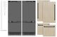 ZLINE Autograph Edition 60 in. 32.2 Cu. Ft. Panel Ready Built In French Door Refrigerator with Graphite Gray Interior and Matte Black Accents-3
