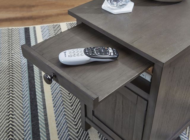 Signature Design by Ashley® Treytown Gray Chairside End Table-3
