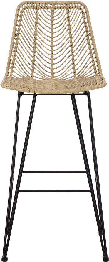 Signature Design by Ashley® Angentree Natural/Black Bar Stool-2