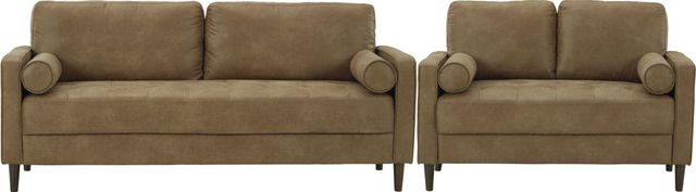Signature Design by Ashley® Darlow 2-Piece Caramel Living Room Set-0