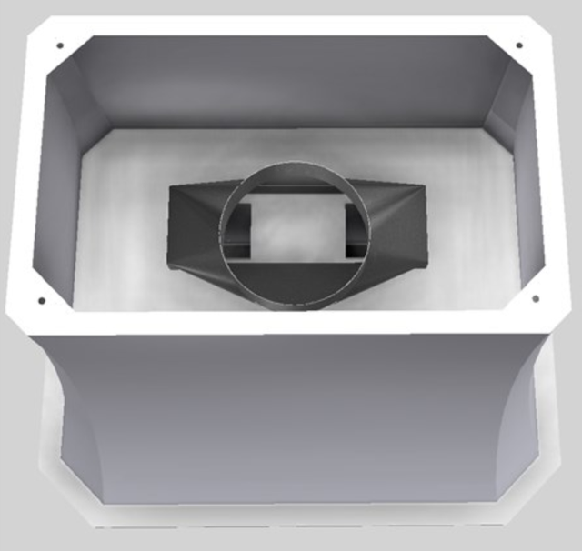 Vent-A-Hood® Designer Series 36" White Island Range Hood-2
