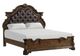 Furniture of America® Leovanni Dark Brown Queen Panel Bed-0