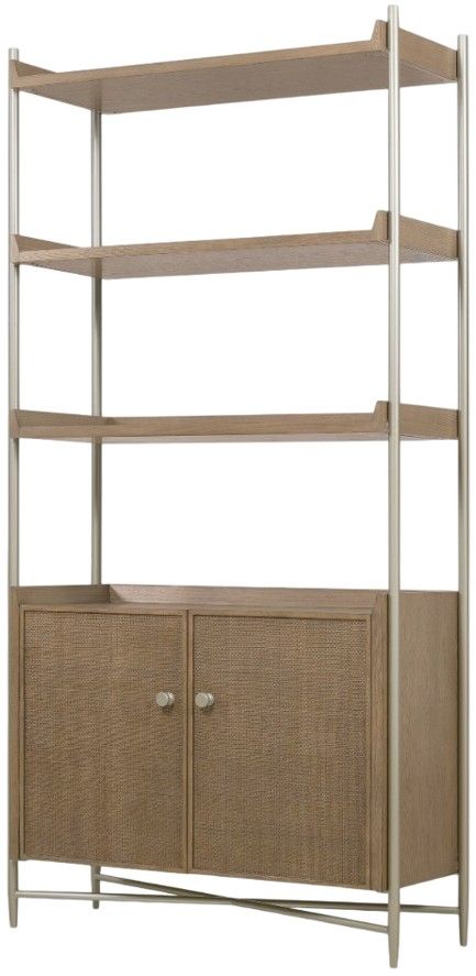 Hooker® Furniture Sonnet Wren Bookcase-3