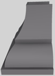 Vent-A-Hood® Designer Series 36" Gunsmoke Wall Mounted Range Hood-1