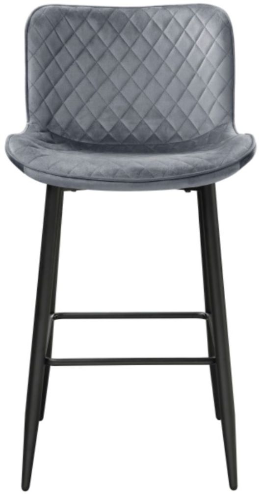 Homelegance® Nya Dark Gray Pub Height Chair-2