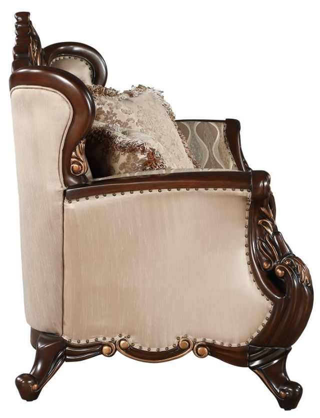 New Classic® Home Furnishings Constantine Beige/Cherry Loveseat-3