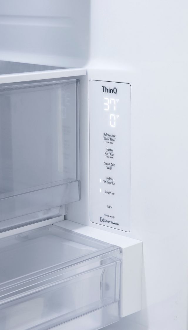 LG 36 in. 25.5 Cu. Ft. PrintProof™ Stainless Steel Counter-Depth French Door Refrigerator-7