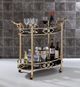 ACME Furniture Ottesen Black/Gold Serving Cart-1