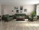 International Furniture Direct Loft Brown Olive Accent Chair-1