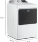 Maytag® 7.4 Cu. Ft. White Smart Front Load Electric Dryer with Pet Pro Option-2