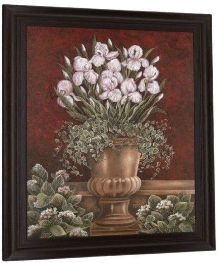 Classy Living Crimson Iris Bouquet Wall Art-2