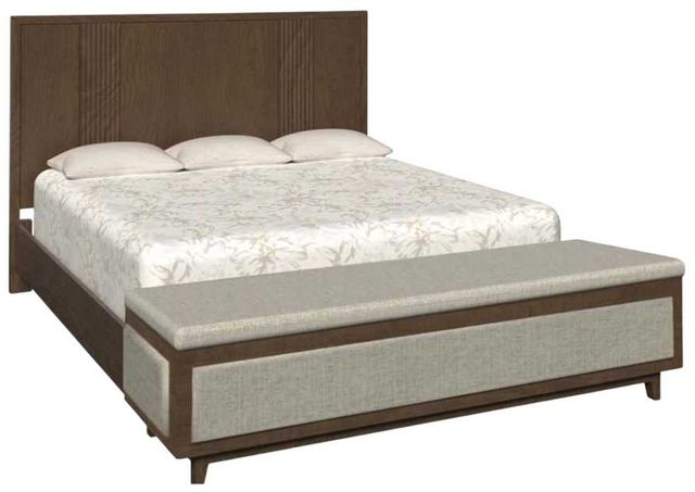 Country View Woodworking Customizable Hyde Park King Vertical Panel Bed-0