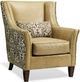 Campio Furniture Legacy Leather Barth Apricot Chair-0