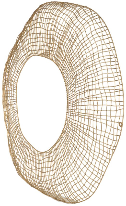 Moe's Home Collection Limpet Gold Wall Decor-1