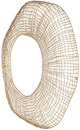 Moe's Home Collection Limpet Gold Wall Decor-1