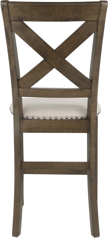 Signature Design by Ashley® Moriville Beige Upholstered Counter Stool-3