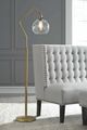 Signature Design by Ashley® Marilee Antique Brass Floor Lamp-3