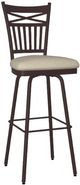 Amisco Customizable Garden Upholstered Swivel Bar Stool-0