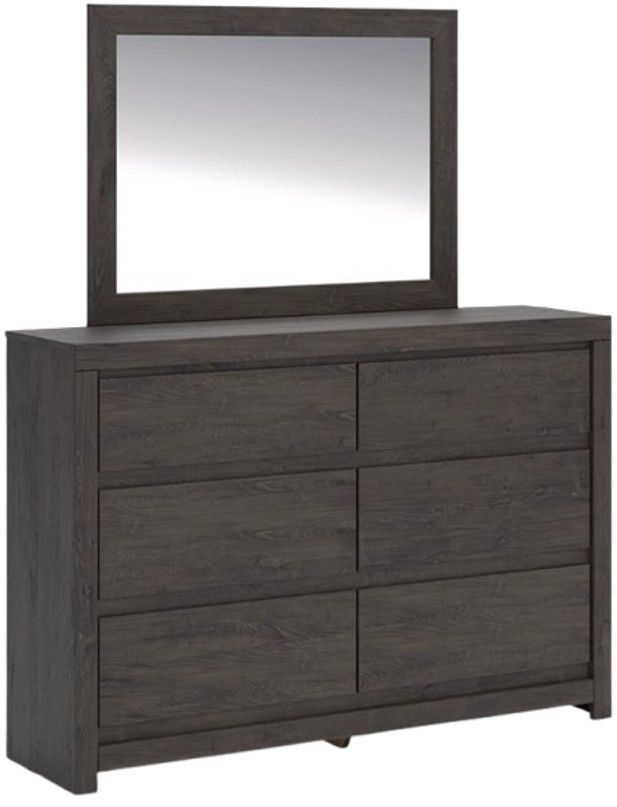 Signature Design by Ashley® Parlayon Charcoal Dresser and Mirror-0