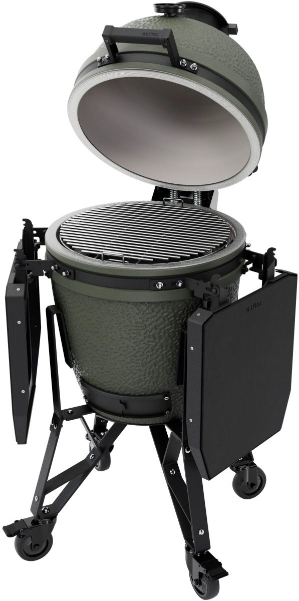 BSTRD® Core Medium Complete 16" Alpine Green Portable Charcoal Grill-3