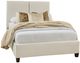Artisan & Post by Vaughan-Bassett Joinery Labradoodle/Washed White Oak King Upholstered Panel Bed-0