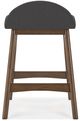 Signature Design by Ashley® Lyncott Charcoal Counter Bar Stool-2