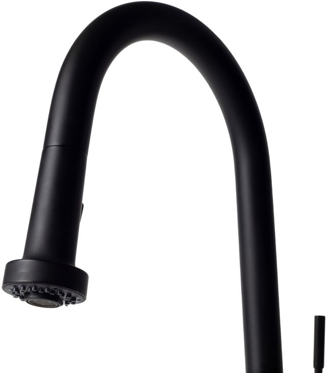ZLINE Autograph Edition Matte Black Monet Pull Down Single Handle Kitchen Faucet-3