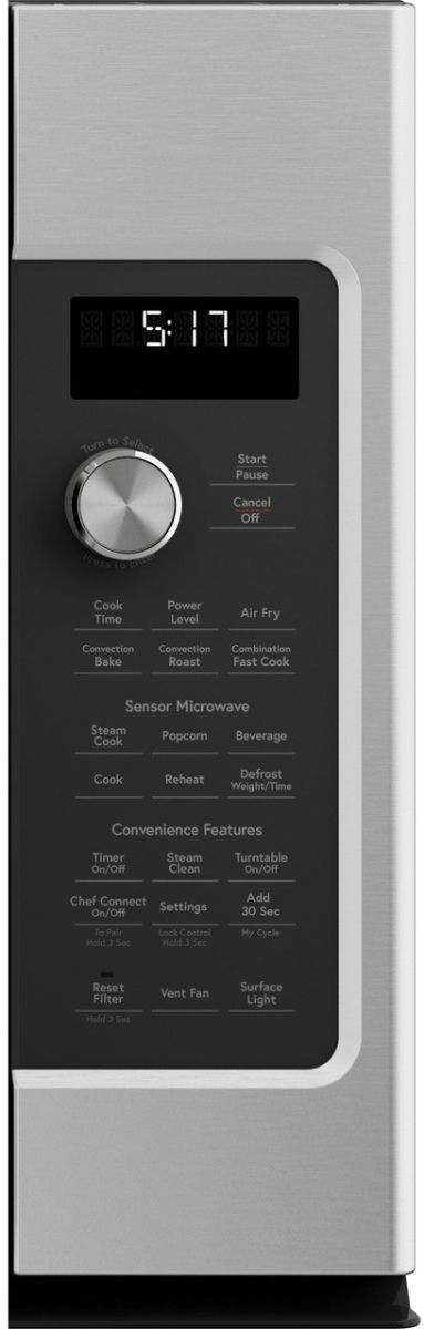 Cafe 30" 1.7 Cu. Ft. Stainless Steel Over the Range Microwave-2