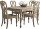Liberty Furniture Magnolia Manor 5-Piece Weathered Bisque Dining Table Set-0