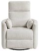 Homelegance® Tinley Beige Manual Swivel Glider Reclining Chair-2