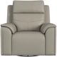 Flexsteel® Vernon Dove Gray Power Swivel Glider Recliner-1