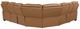 Homelegance® Fairway 3-Piece Brown Power Reclining Sectional with Left Side Console-4