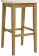 Armen Living Annikah 2-Piece Amber Glow/White Barstool Set-5