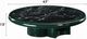 ACME Furniture Ronald Yellowish Brown Coffee Table with Dark Green Base-2