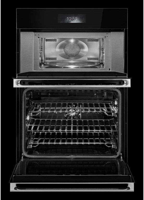 Jennair® NOIR™ 30" Stainless Steel Oven/Micro Combo Electric Wall Oven with MultiMode® Convection-3