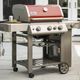 Weber® Genesis® II E-330 Series Crimson Free Standing Gas Grill-4