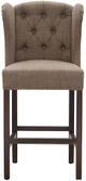 Olliix by Madison Park Light Blue Kellen Counter Stool-1