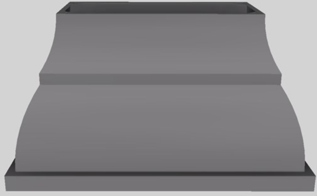 Vent-A-Hood® Designer Series 54" Biscuit Island Range Hood-0