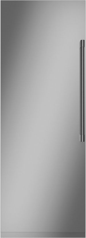 Front view of the Monogram® 16.7 Cu. Ft. Panel Ready Smart Integrated Column Freezer